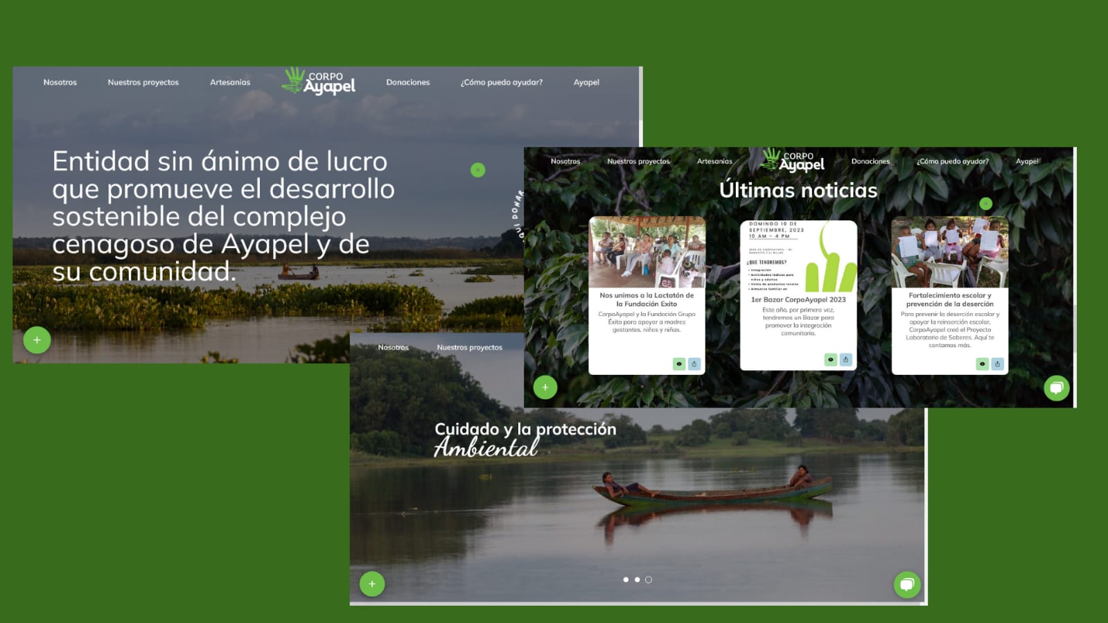 Landing Page CorpoAyapel